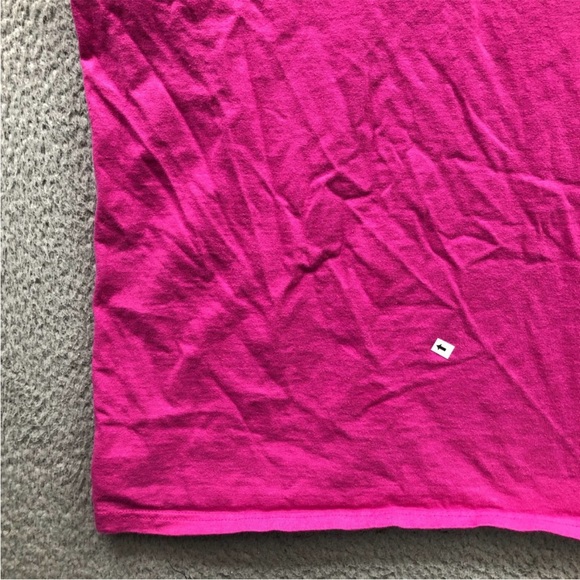 Champion T-Shirt Men's XXXL Short Sleeve Crew Neck Embroidered Logo Pink - Picture 8 of 8